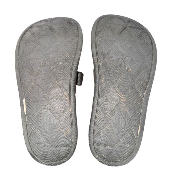 Chaco Chillos Slide Women's Size 7 Black Adjustable Strap Sandals Slip On Shoes - Picture 9 of 10